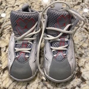 EUC baby Air Jordan tennis shoes size 5C